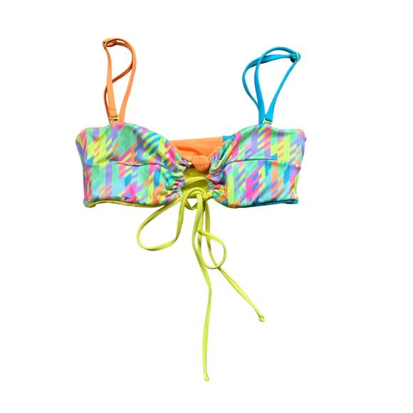 ONEONE Anastasia Reversible Swim Suit Neon Size Small - Picture 5 of 10